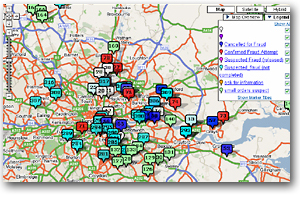 Anti-fraud map